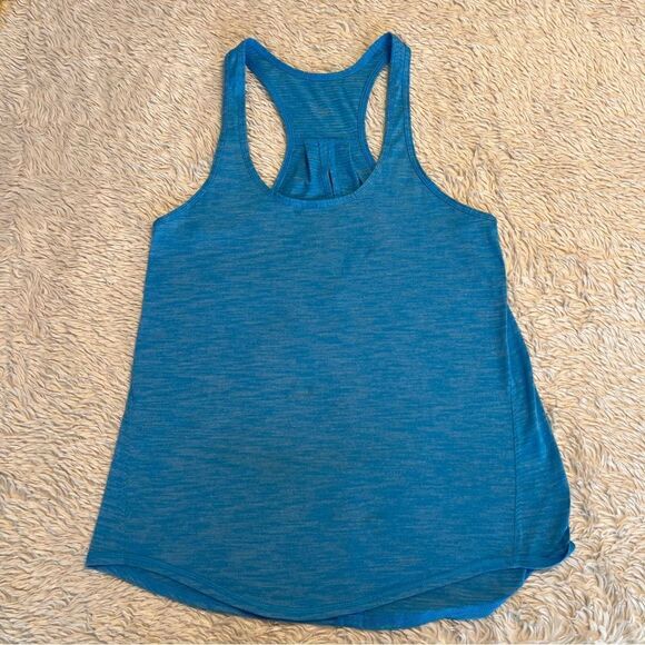 Lululemon blue racerback tank top - Picture 1 of 2